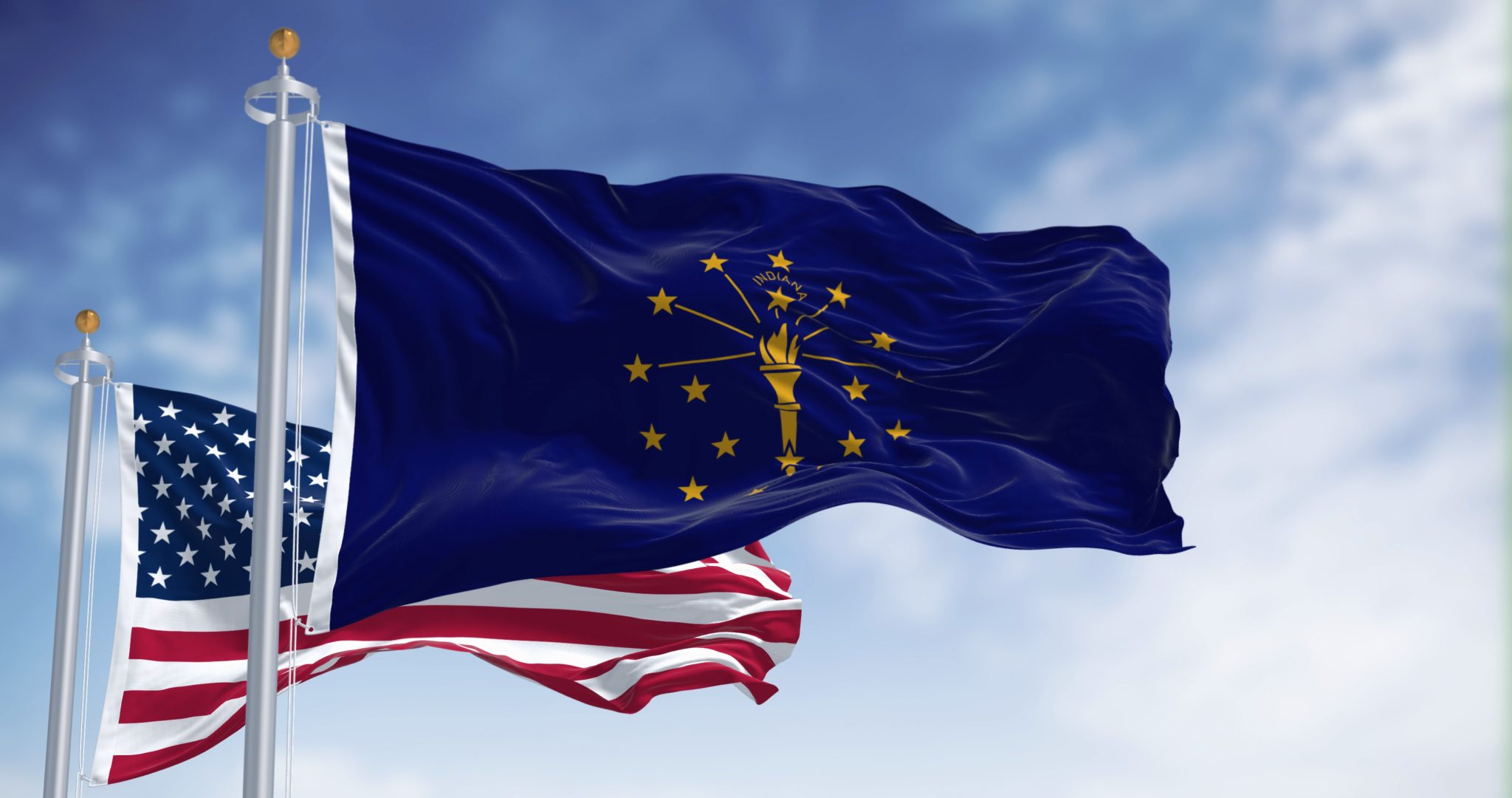 State Flag of Indiana