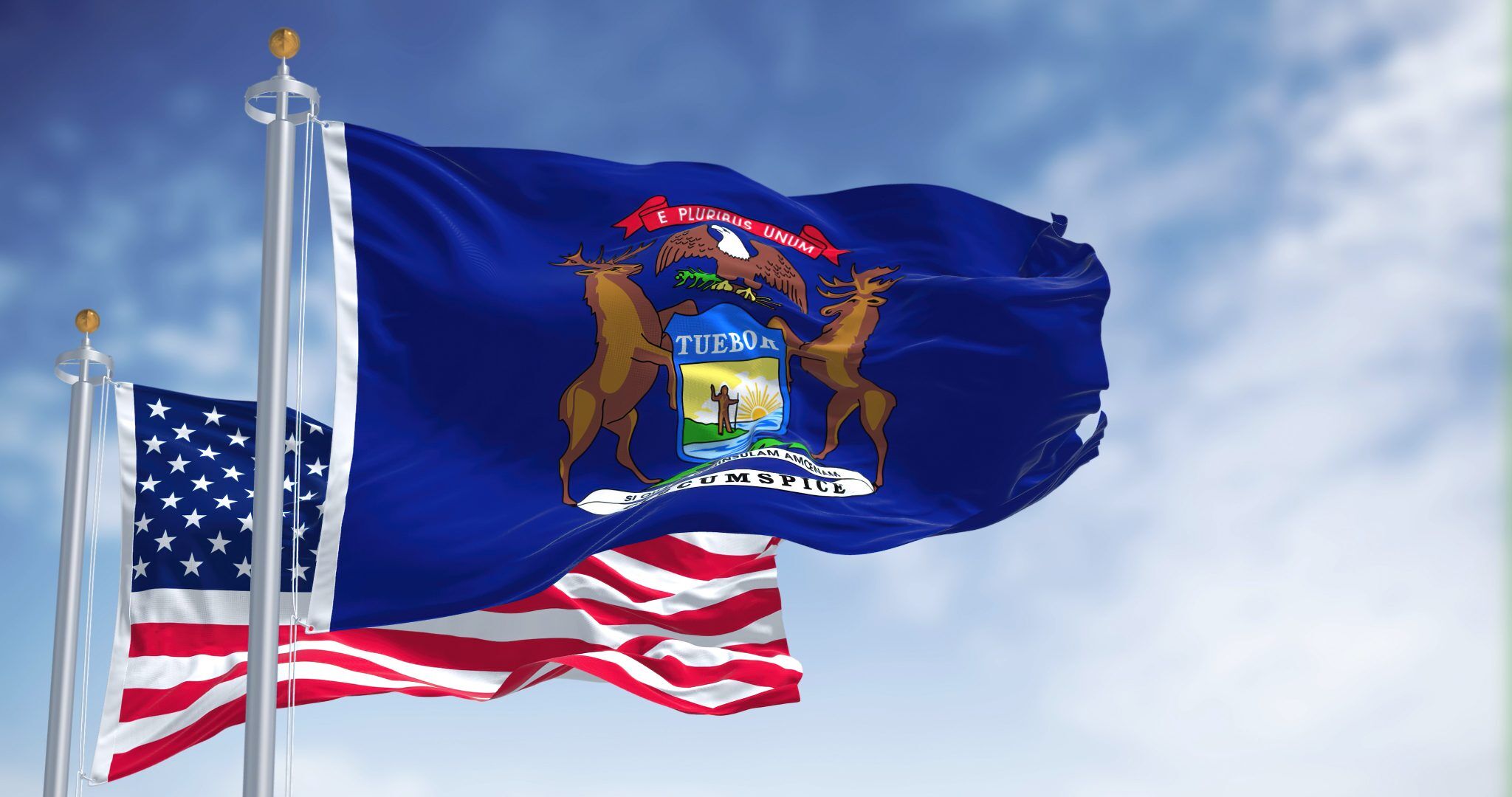 State Flag of Michigan