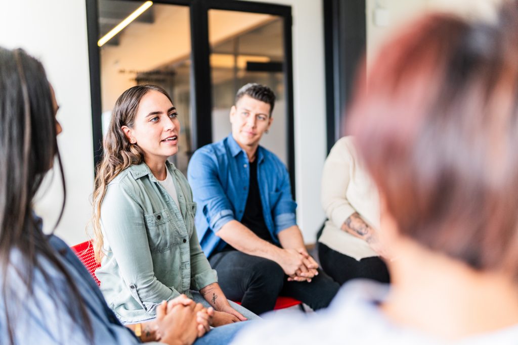 A person exploring various treatment options for recovery