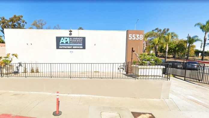 alvarado parkway institute behavioral health system outpatient services san diego ca 92105