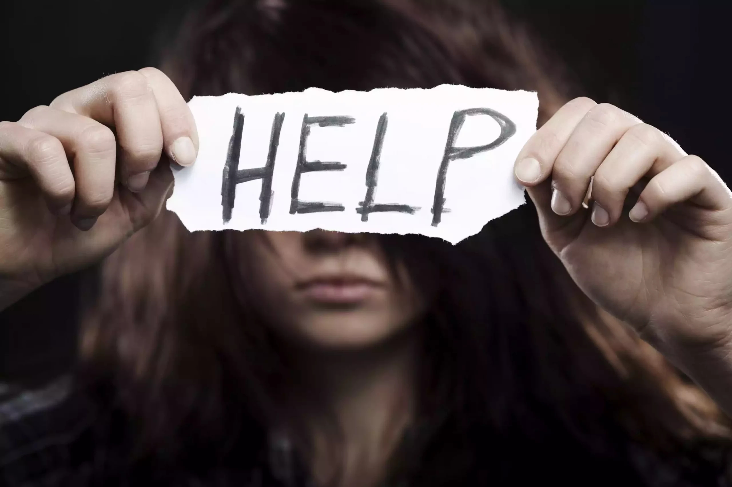 A person seeking help for drug addiction through a support group and professional treatment.