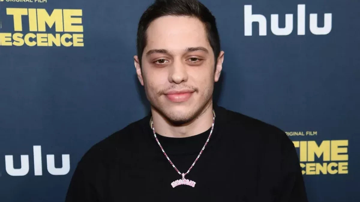Pete Davidson speaking openly about his struggles with mental health and addiction, highlighting his journey to recovery.