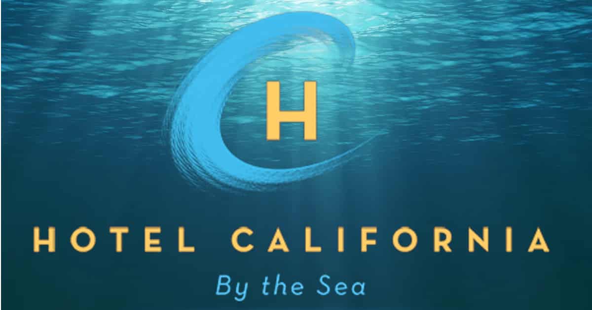 logo hotel california by the sea sandys place costa mesa ca