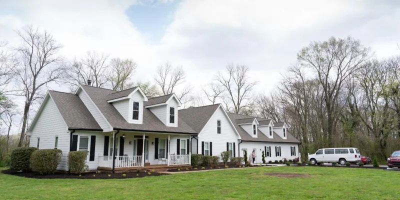 Front view of Promises Behavioral Health at The Ranch, Nunnelly, Tennessee