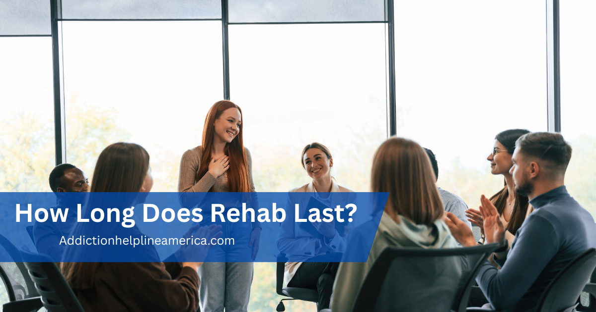 An informative visual on How Long Does Rehab Last? Understanding Addiction Treatment Timelines representation showing a detailed timeline of addiction treatment, illustrating various rehabilitation program lengths, including inpatient and outpatient options, and emphasizing the importance of personalized care in recovery from substance use disorders.