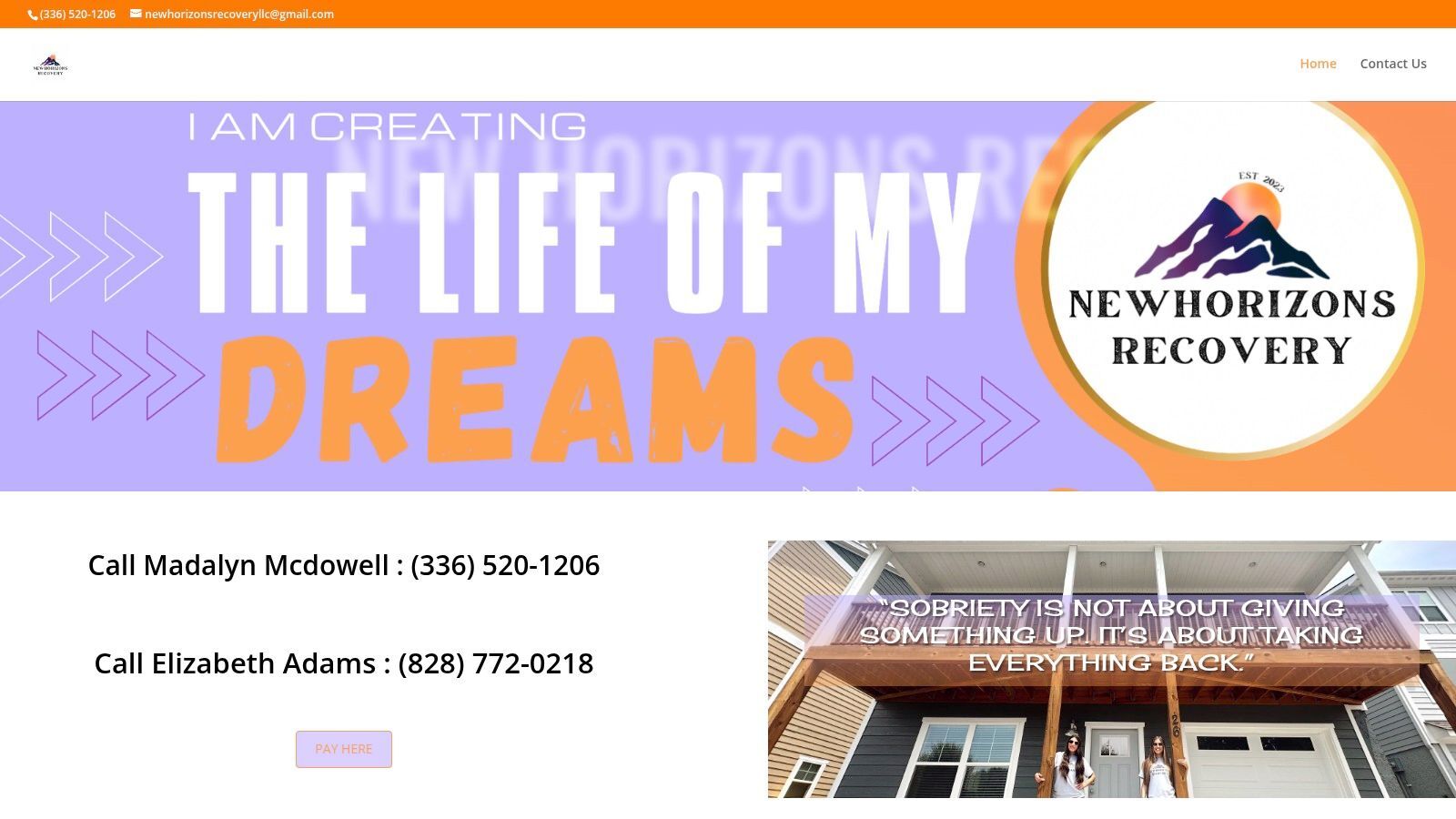 New Horizons Recovery Center