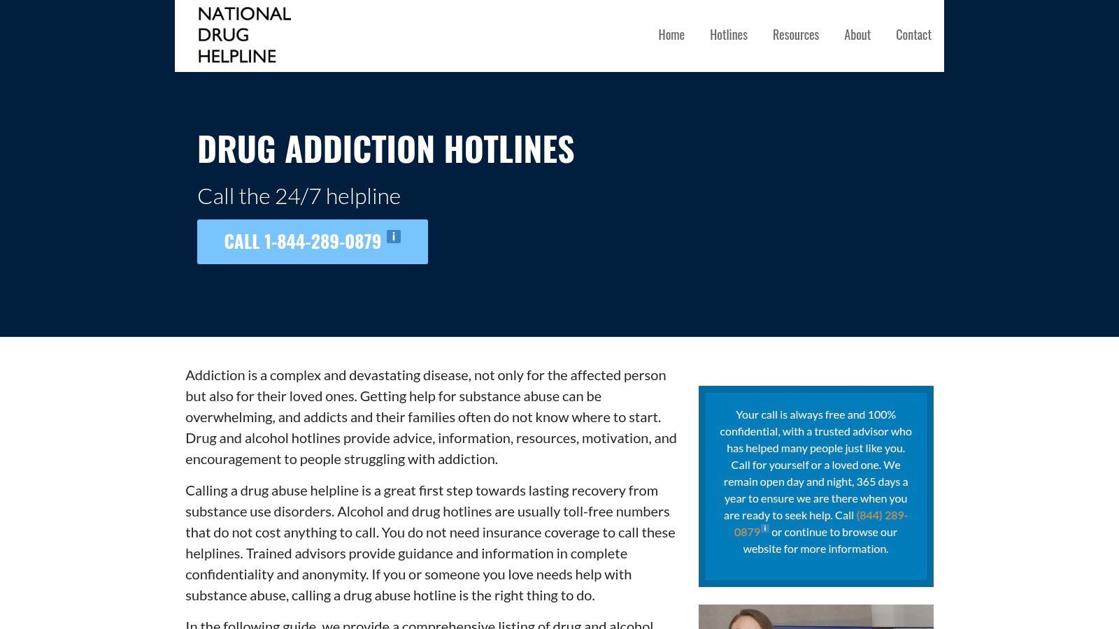 Drug Addiction Hotlines