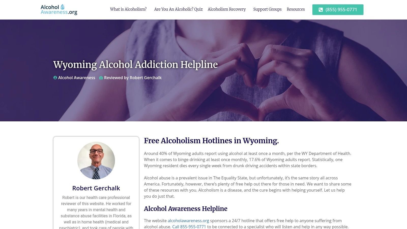Alcohol Awareness Helpline