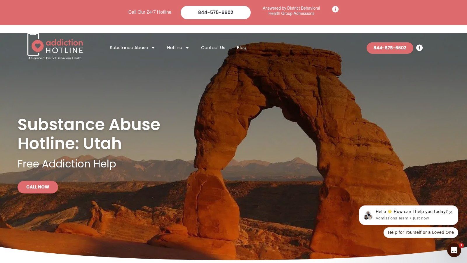 Utah Addiction Hotline