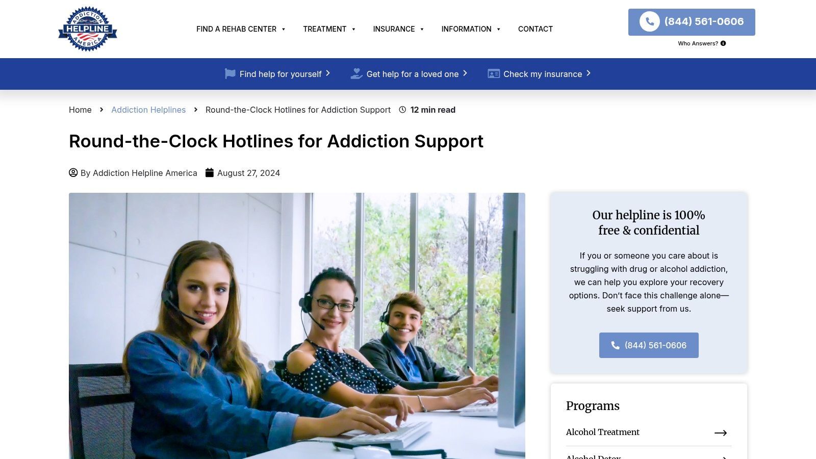 Addiction Helpline America