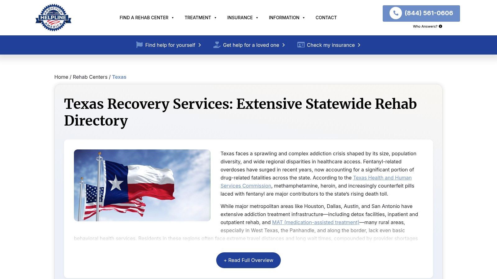 Texas Free & Private Alcohol & Drug Rehab Centers