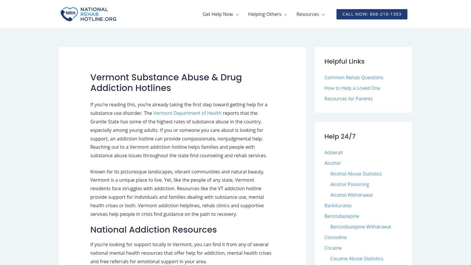 National Rehab Hotline