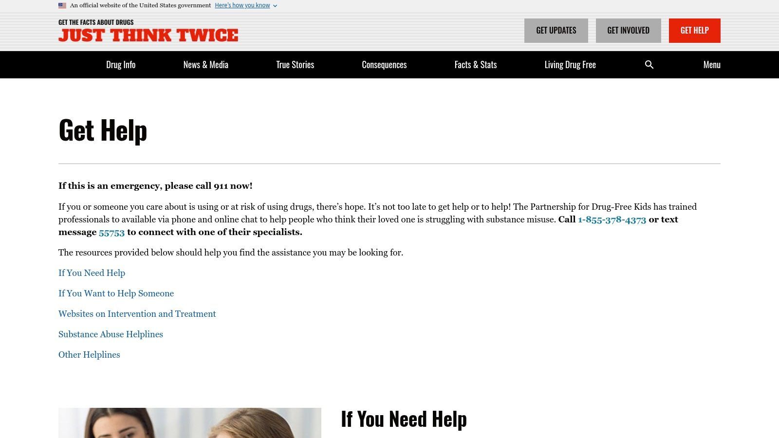 Substance Abuse and Mental Health Services Administration (SAMHSA) National Helpline