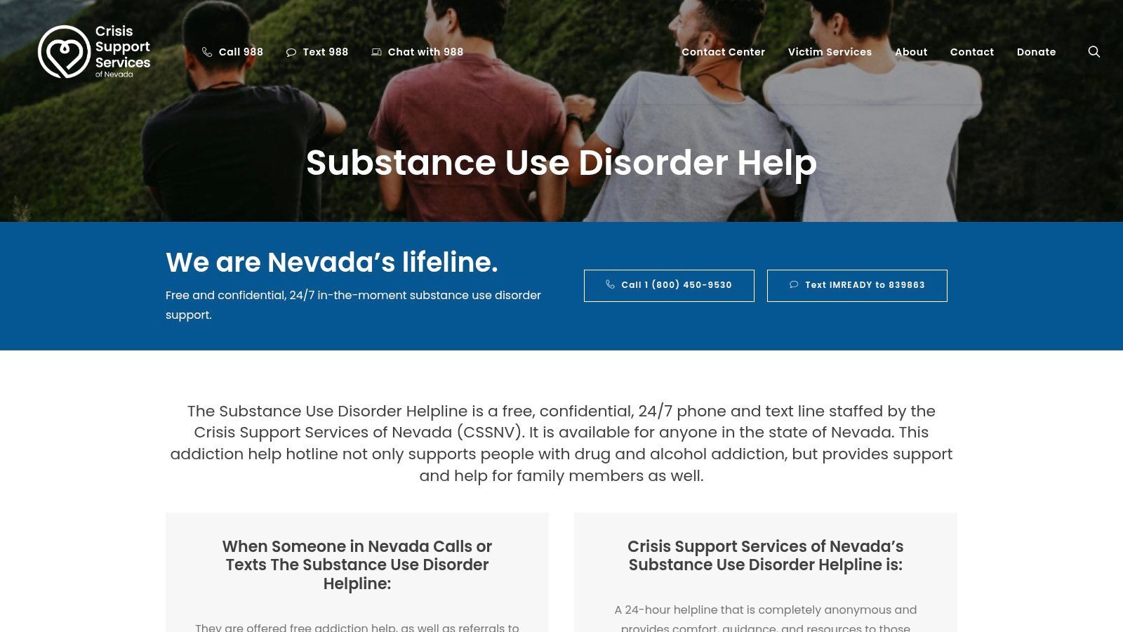 Crisis Support Services of Nevada (CSSNV)