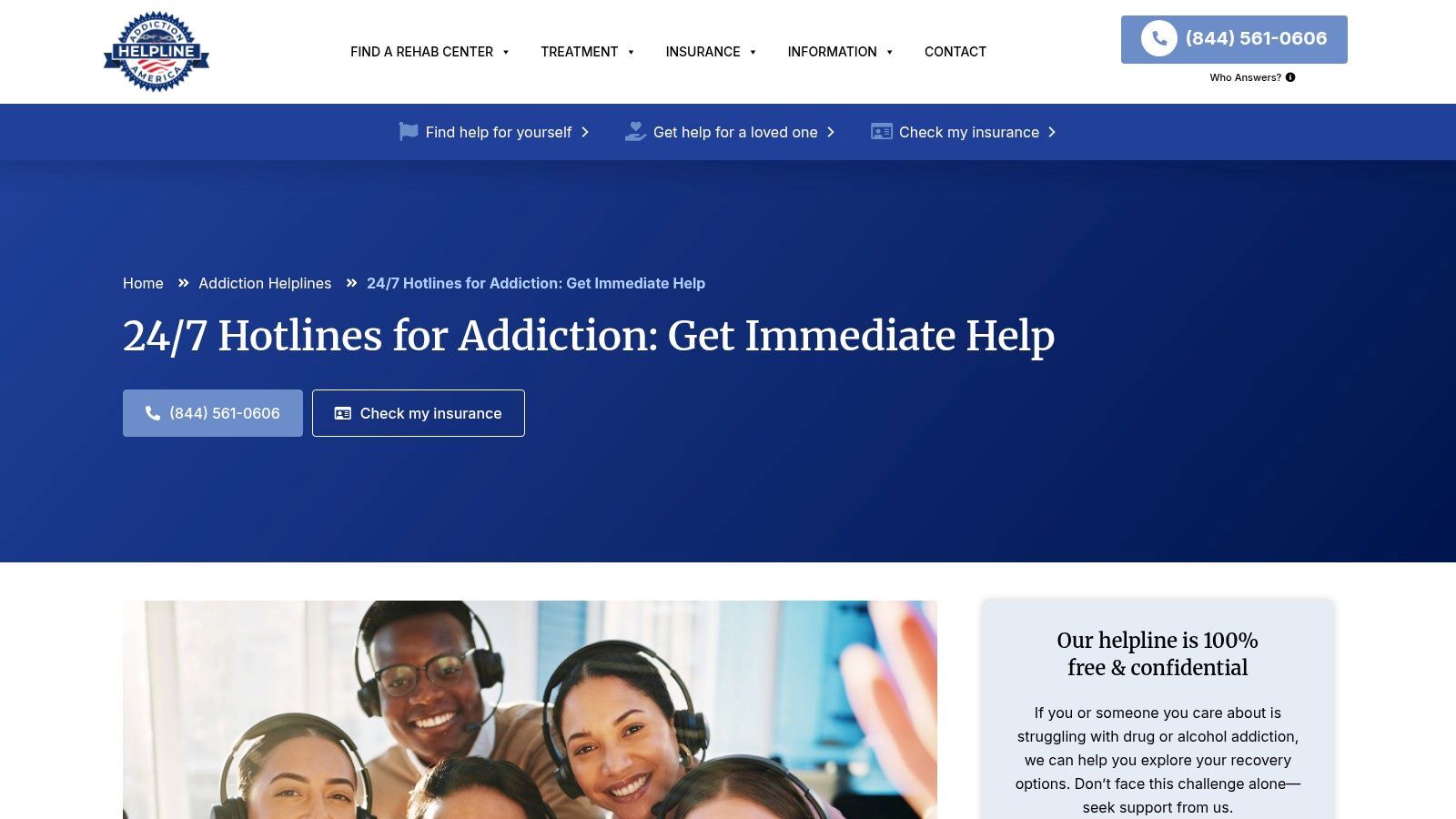 24/7 Hotlines for Addiction: Immediate Help Available